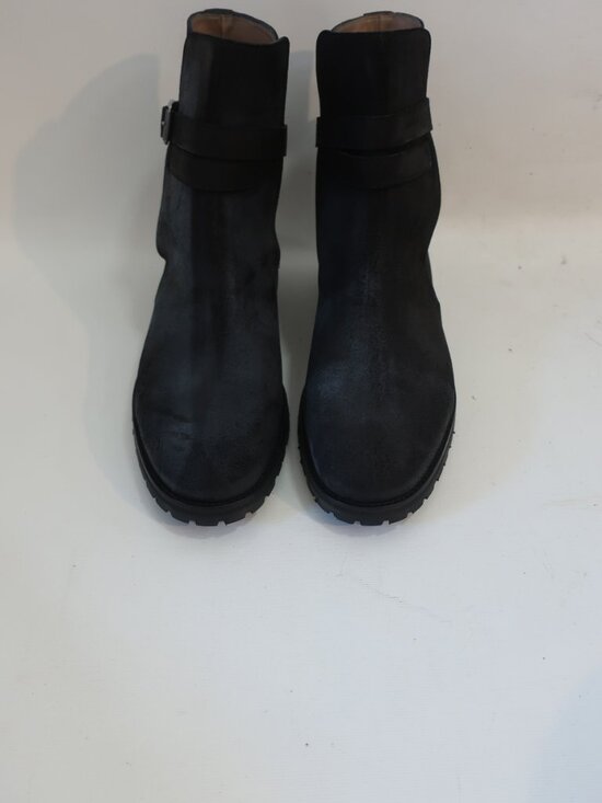 Mens NWOT Manolo Blahnik Sulgambo Black Boots 10.5 main image 4